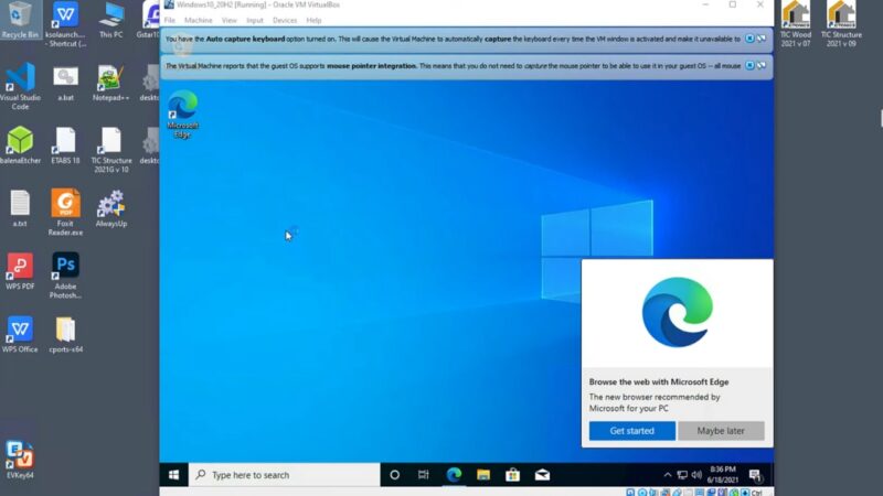 Create a New Virtual Machine in VirtualBox